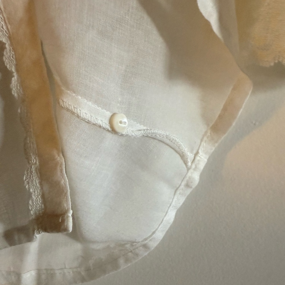 Gunne Sax Vintage Victorian Peasant Blouse - Picture 7 of 13